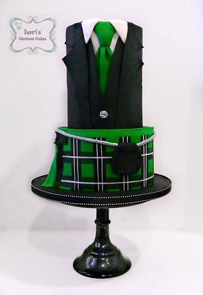 Scotland "Around the World in Sugar" Collaboration  - Cake by Lori Mahoney (Lori's Custom Cakes) 