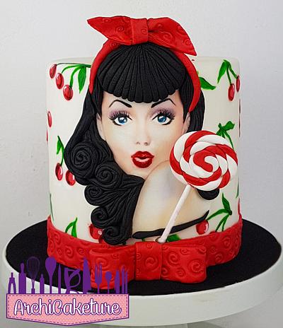 PINUP CAKE - Cake by Archicaketure_Italia