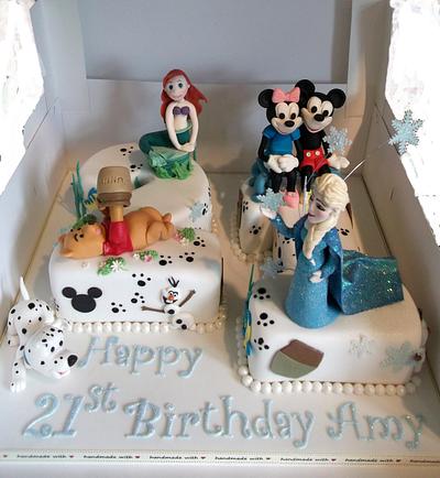 You're never too old to love Disney - Cake by Jayne Worboys