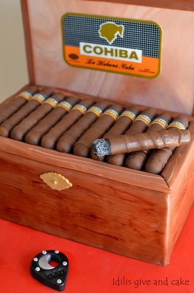 cuban cigars cake - Cake by giveandcake