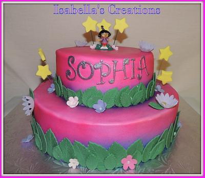 Dora the explorer  - Cake by Isabella's Creations