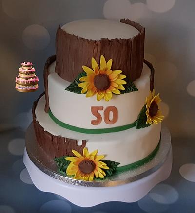 André 50th birthday - Cake by Pluympjescake