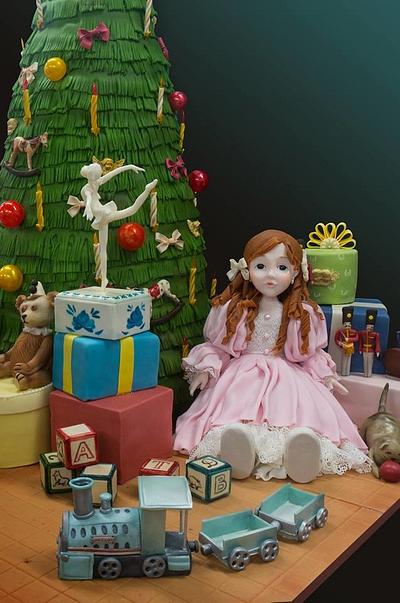 Vintage Christmas cake - Cake by Olga Danilova