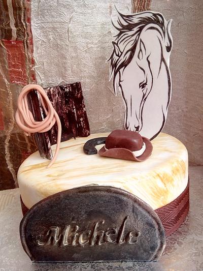 cowboy cake - Cake by La Mimmi
