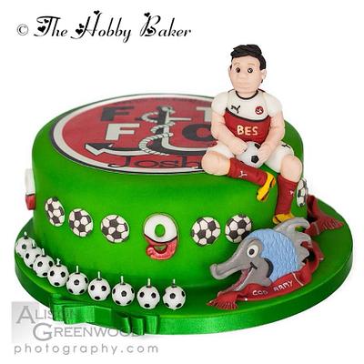 Fleetwood town football club  - Cake by The hobby baker 