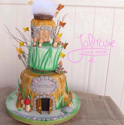 Enchanted Garden - Cake by Jolirose Cake Shop