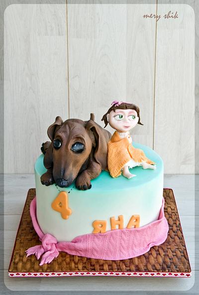 "I love my dog" cake - Cake by Maria Schick