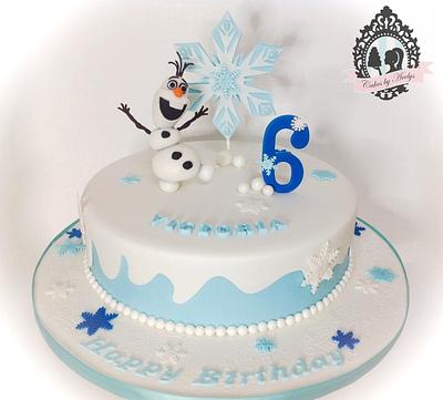 Frozen Olaf cake - Cake by Cakes by Arelys