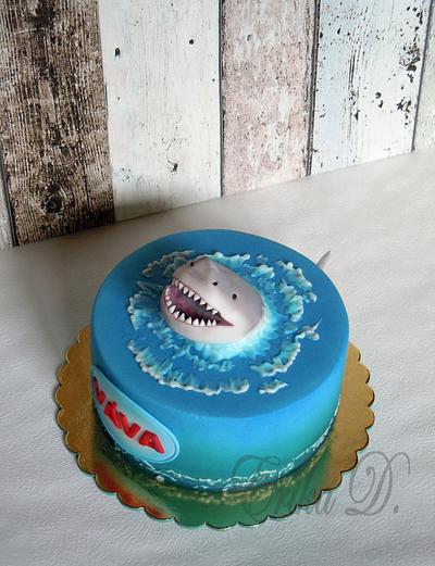 Shark cake - Cake by Derika