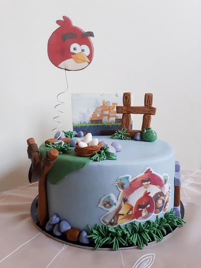 Angry Birds cake - Cake by Katty