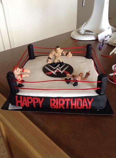 WWE cake - Cake by Mariajay