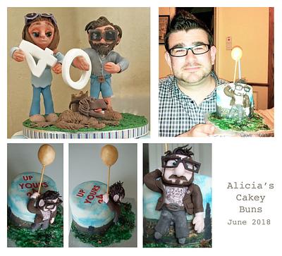 Up Up and Away - Cake by Alicia's CB