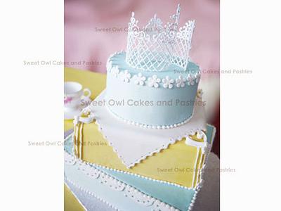simple wedding cake - Cake by Sweet Owl Cake and Pastry