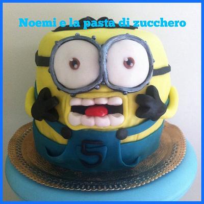 Minion cake number 2 - Cake by Noemielapdz