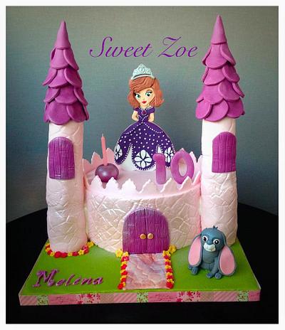 Princess Sofia Cake - Cake by Dimitra Mylona - Sweet Zoe Cakes