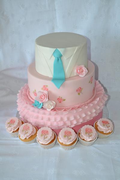 Wedding cake for my friends - Cake by Drahunkas