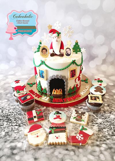 Christmas cake - Cake by Cakeaholic22