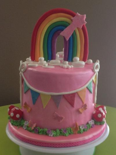 Rainbow cake - Cake by Ozabby