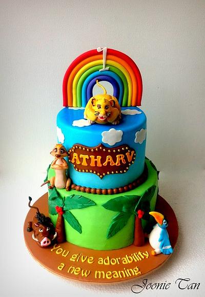 Simba theme Cake - Cake by Joonie Tan