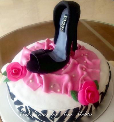 Sugary Shoe  - Cake by Cakelicious by Anu Mehta