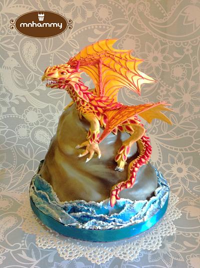 Dragon - Cake by Mnhammy by Sofia Salvador