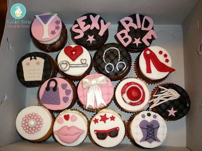 Bachelorette party cupcakes - Cake by Danijela