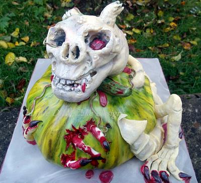 Demon Skeleton - Cake by Yve mcClean