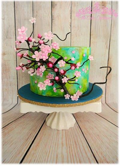 Sakura - Cake by Sumaiya Omar - The Cake Duchess 