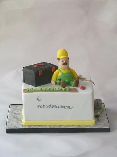 Handyman - Cake by Klara Liba