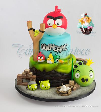 Angry Birds - Cake by Tânia Maroco
