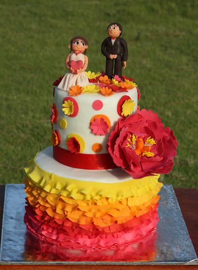 vibrant love - Cake by sivathmika