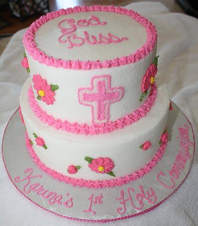 First Communion - Cake by Dee