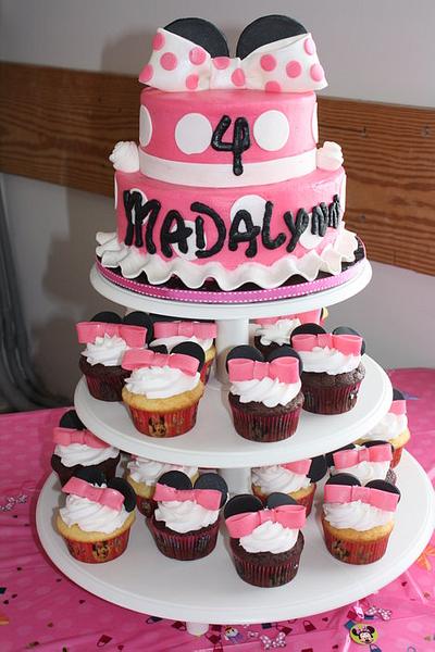 Minnie Mouse! - Cake by Dee