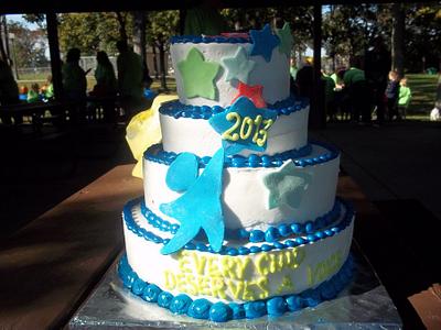 2013 Walk for Apraxia  - Cake by cakes by khandra