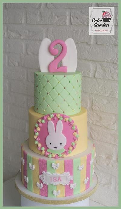 Sweet bunny cake - Cake by Cake Garden 