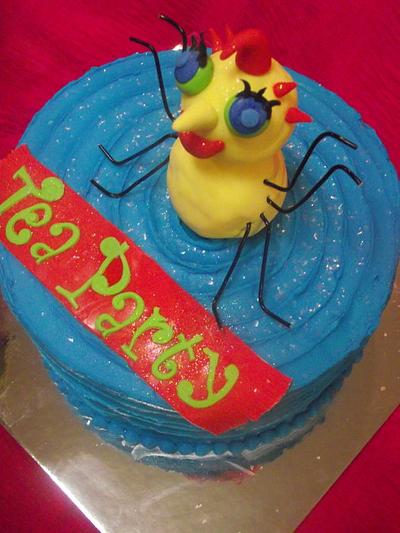Miss Spider's Tea Party Cake! - Cake by Jacque McLean - Major Cakes