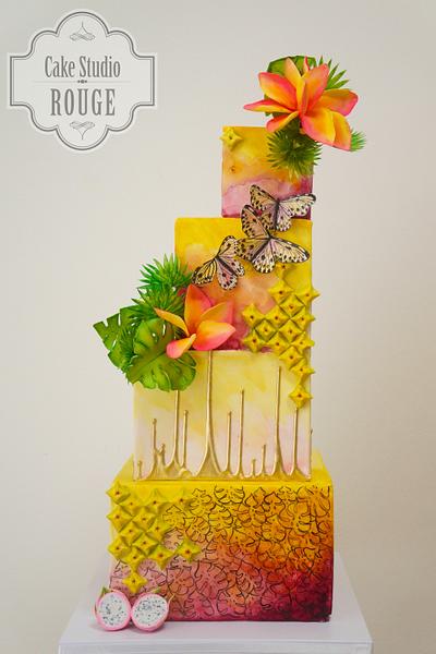Sweet summer colaboration - Cake by Ceca79
