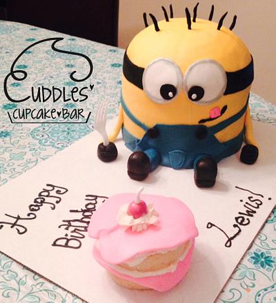 Minion Cake - Cake by Cuddles' Cupcake Bar