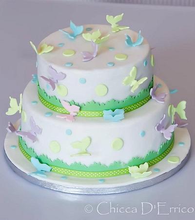 Butterflies - Cake by Chicca D'Errico