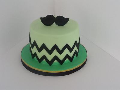 Mustache cake - Cake by Margarida Seabra 