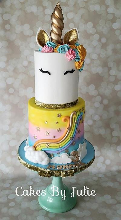 Unicorn Birthday Cake - Cake by Cakes By Julie