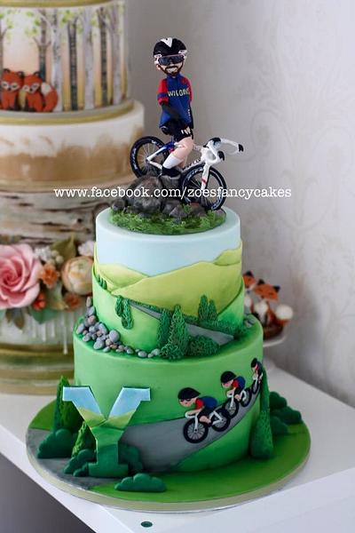Bradley Wiggins birthday cake  Tour de Yorkshire - Cake by Zoe's Fancy Cakes
