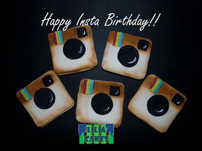 Instagram Cookies - Cake by LiliaCakes