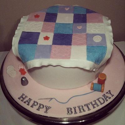 Quilter Birthday Cake - Cake by Emma