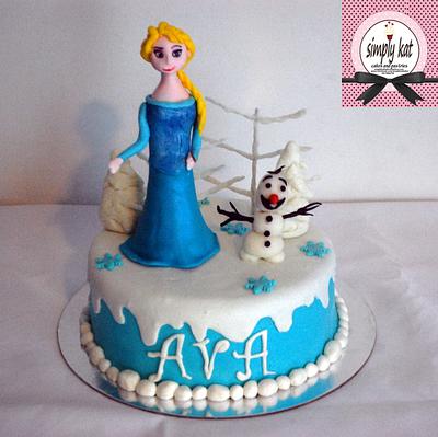 Our 2nd Frozen Cake - Cake by simplykat01