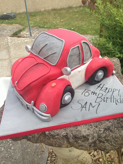 VW Beetle cake - Cake by theposhcakeco