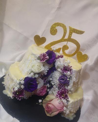 My birthday flowers cake - Cake by TorteMartincic