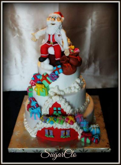 Christmas Cake - Cake by SugarClo