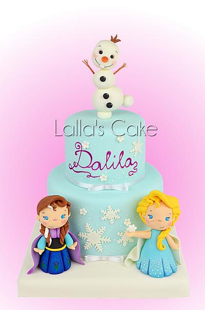 Frozen Cake - Cake by Lalla's Cake