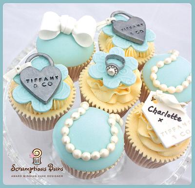 Tiffany & Co Cupcakes - Cake by Scrumptious Buns